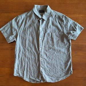 Goodfellow & Co Men's Casual Gray Button Down Shirt